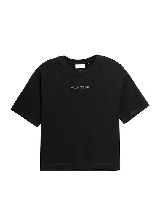 Γυναικείο Oversized T-shirt Μαύρο