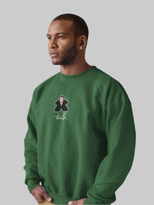 Dali Meeple Sweatshirt - BOTTLE GREEN