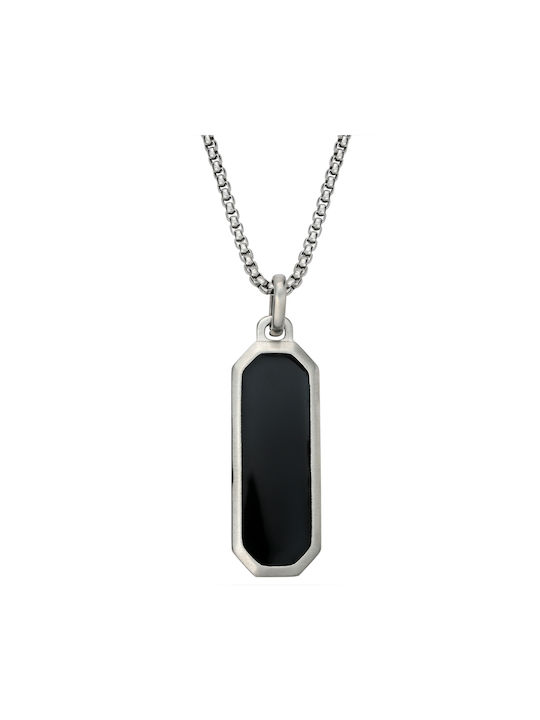 Men's Steel Necklace Season 25122 Silver