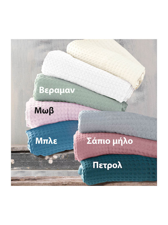 Rythmos Lexy Piqué Decke Übergröße 230x250cm Sa...