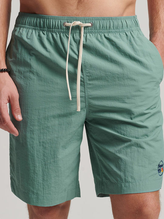 Ovin Vintage Men's Swimwear Shorts Blue