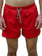 Karl Lagerfeld Tape Board Short Herren Badebekleidung Shorts Rot