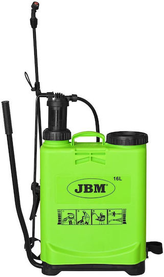 JBM Pulverizator cu rucsac cu capacitate 16lt