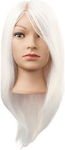 DOLL WITH WHITE NATURAL HAIR WHITE NATURAL - 35CM