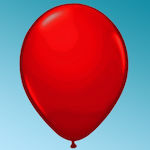 Μπαλόνια Latex Κόκκινα Cherry DC