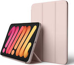 Elago Magnetic Folio Flip Cover Synthetic Leather Sand Pink (iPad mini 2021) EPADMN6-MFLO-SPK