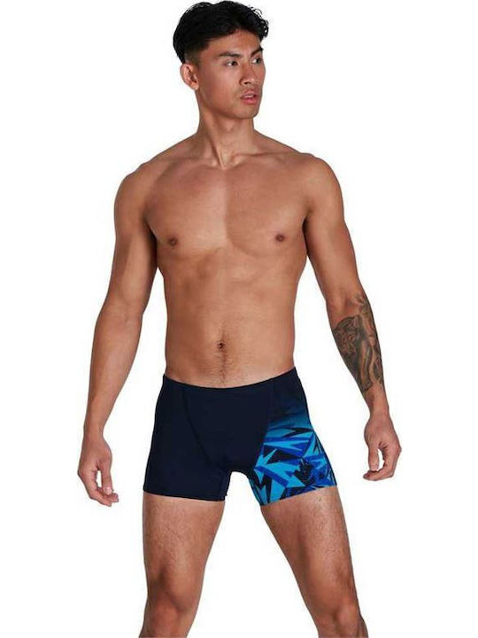 Speedo Aquashort Ανδρικό Μαγιό Σορτς Navy Μπλε