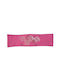 Fuchsia ribbon with rhinestones Love