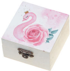 Cutie din lemn Swan Box