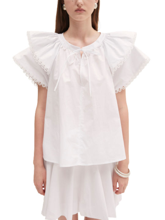 MeiMeiJ BLUSA OFF WHITE Women's