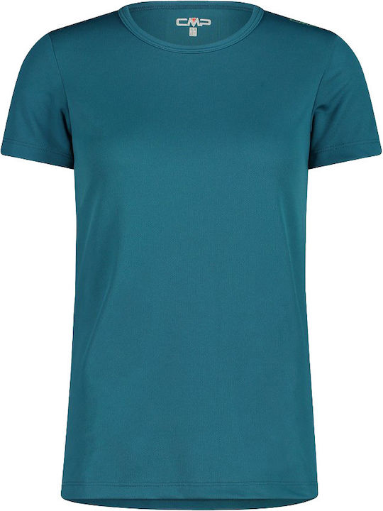 CMP Damen Sport T-Shirt Schnell trocknend Grün