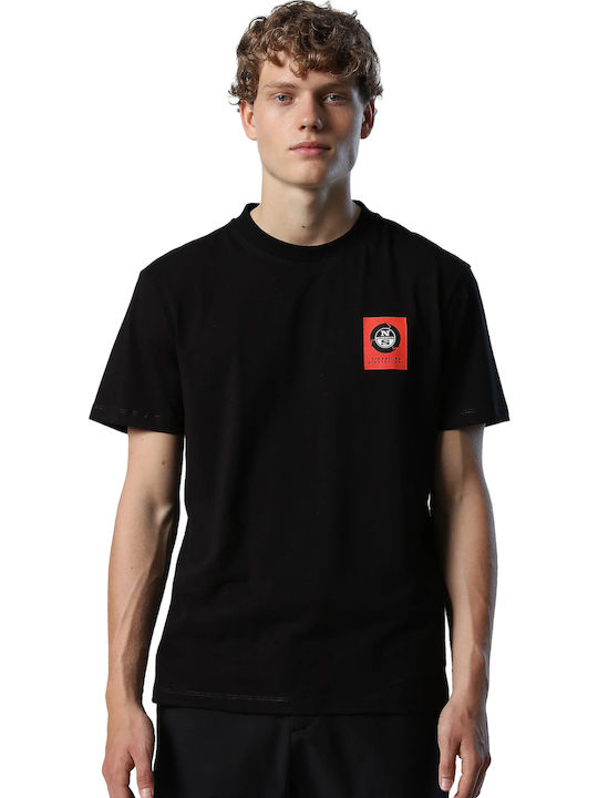 North Sails T-shirt Μαύρο