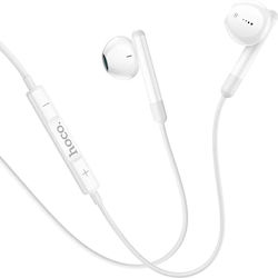 Hoco M93 Earbuds Handsfree με Βύσμα USB-C Λευκό