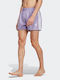 3-Stripes CLX Ανδρικό Μαγιό Σορτς Violet Fusion