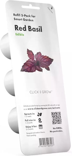Click and Grow Σπόροι Βασιλικός 3τμχ