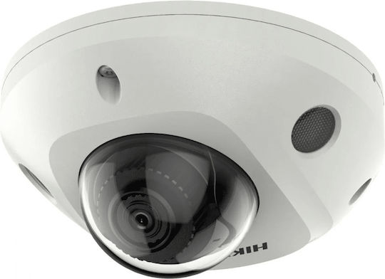 Hikvision DS-2CD2526G2-IS(D) IP Cameră de Supraveghere Wi-Fi Full HD 1080p Rezistentă la apă cu Microfon și Lentilă 2.8mm