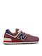 574 Sneakers Κόκκινα