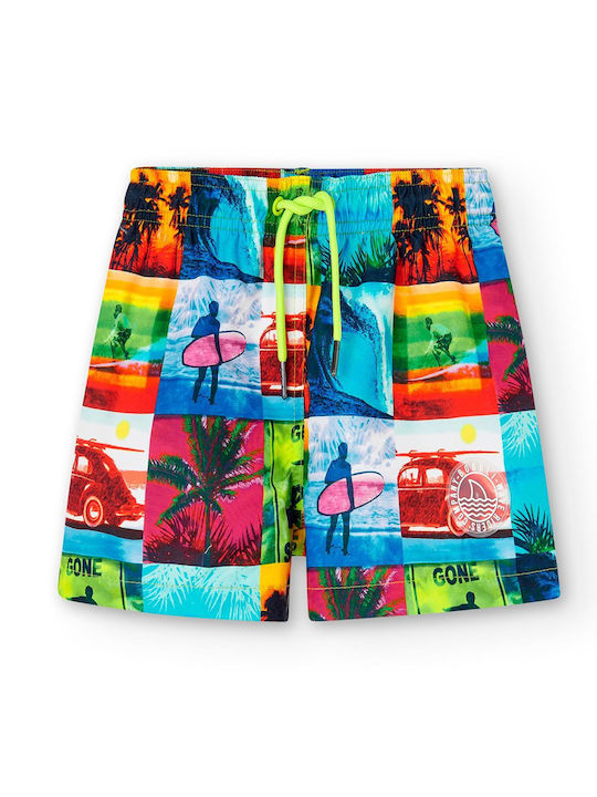 Boboli Kids Swimwear Swim Shorts Multicolour