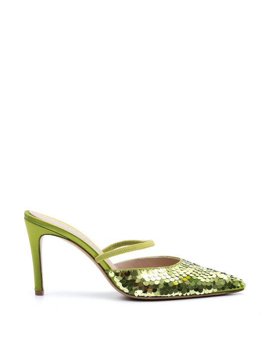 ROBERTO FESTA SLINGBACK BOOTS WITH PASTE POSIK - Green POSIK/PISTACCHIO