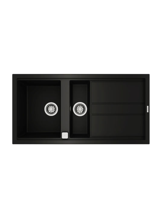Teka Nova 60 B-TG 1½B 1D Ένθετος Νεροχύτης από ...