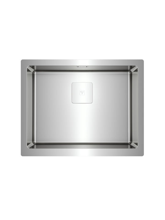 Teka American Professional 60 M-XP 1B Ένθετος Νεροχύτης Inox Σατινέ Μ59.6xΠ46.8cm Ασημί