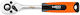Neo Tools Ratschen 45 Zähne mit Vierkant 1/2" Länge 26.5cm.