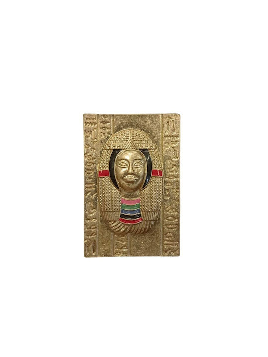 Egyptian brooch "Athor" Gold made of Copper