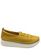 TATOO 1913 LEATHER WOMEN'S MOCCASIN YELLOW