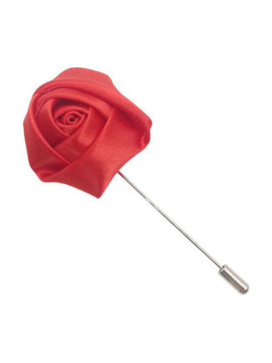 Petu-Brosche Rote Rose - 3013