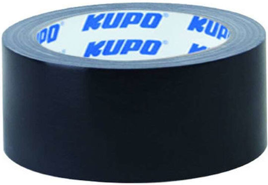 Kupo Αυτοκόλλητη Υφασμάτινη Ταινία Μαύρη 48mm