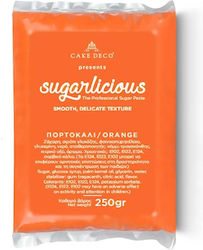 Sugarlicious Ζαχαρόπαστα 250gr Πορτοκαλί