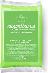 Sugarlicious Sugarpaste Light Green 1000gr Green