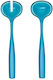 Marva Plastic Serving Utensil Set Blue 2pcs