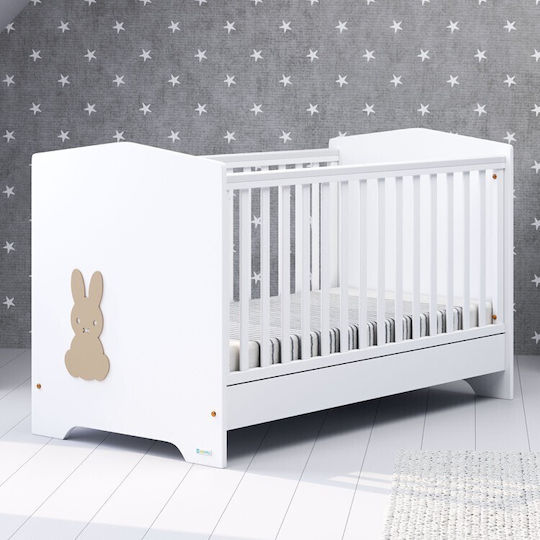 Casababy Cabriolet Patuturi Copii Rabbit Alb și Bej