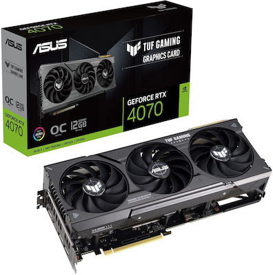 Asus GeForce RTX 4070 12ГБ GDDR6X TUF Gaming OC Edition Видеокарта