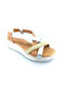 Pitillos 1442 (combi white) women's platforms