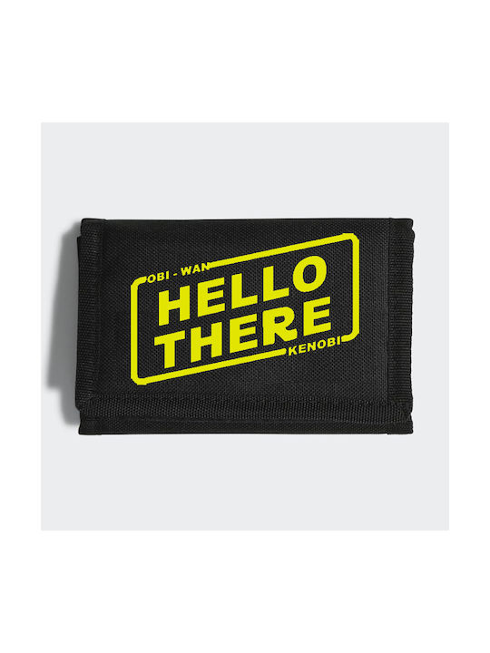 Wallet Canvas wallet classic Hello There Star Wars Kenobi