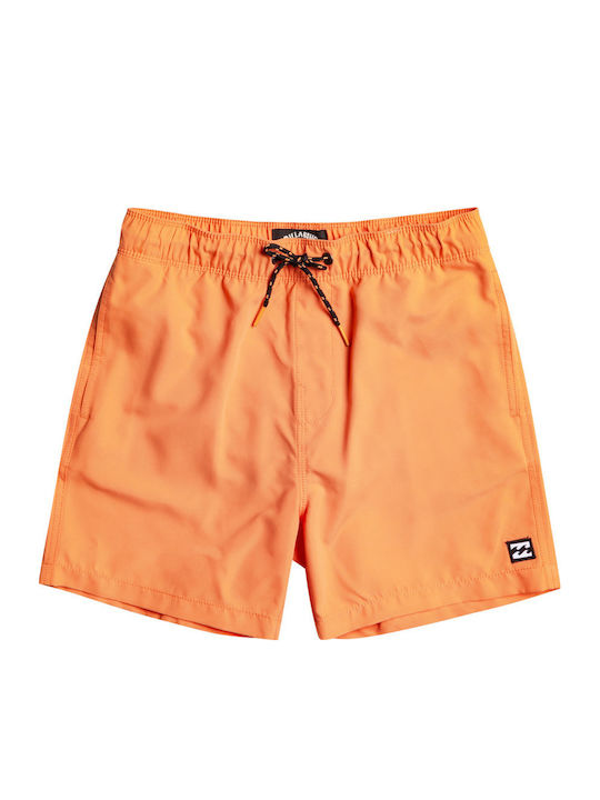 Billabong All Day Lb Costum de baie pentru copii Pantaloni scurți de înot Portocaliu