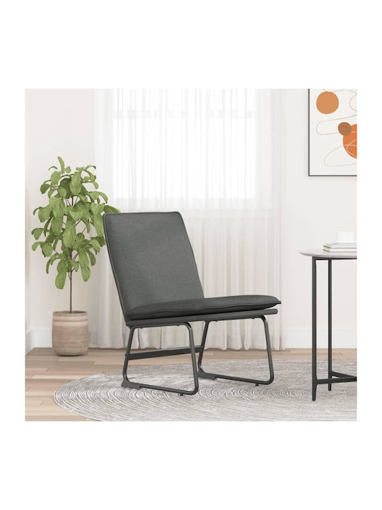 Πολυθρόνα Σκούρο Γκρι 52x75x76cm