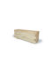 Woodware Ζαρντινιέρα Ξύλινη Μπεζ 100x50x39εκ.