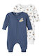 Name It Baby Bodysuit Set Long-Sleeved Multicolour 2pcs
