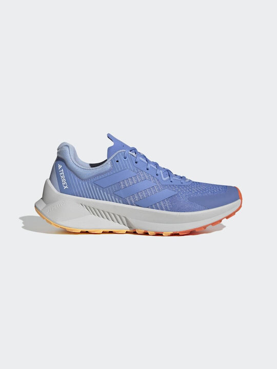 Adidas Terrex Soulstride Flow Αθλητικά Παπούτσια Trail Running Blue Fusion / Impact Orange