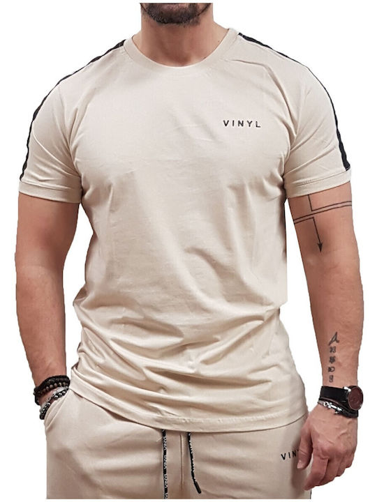 Vinyl Art Clothing T-Shirt Beige