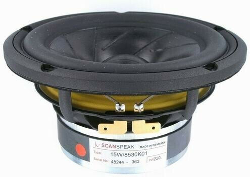 Scan Speak Woofer Ηχείου 15W/8530K01 5.5" Αντίστασης 8Ω