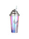 Tpster Glass Water made of Plastic with straw 380ml