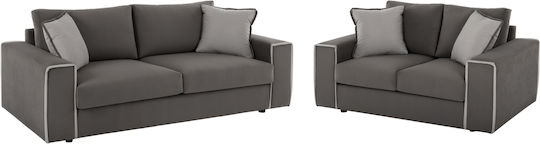 Σετ Спалня Home 3-Seater & 2-Seater Сив
