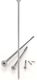 Showood Wood Bolts Torx Metallic with Diameter M4 and Length 50mm