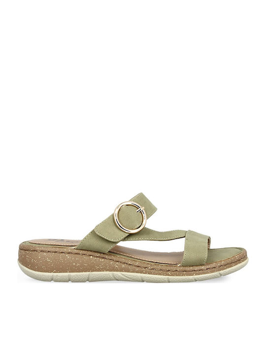 Parex Flache Sandalen für Damen Anatomisch in K...