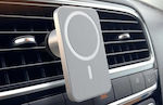 Basis für Mobiltelefon im Auto Charging Pad mit Magnet und kabelloses Laden Gray