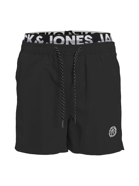 Jack & Jones Детски Бански Къси панталони за плуване Черно